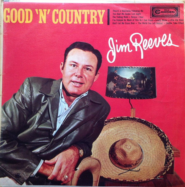 Jim Reeves - Good 'N' Country - Used Vinyl Record image 1
