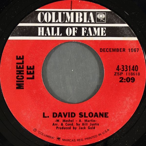 L. David Sloane / I Didn't Come To New York To Meet A Guy From My Home Town