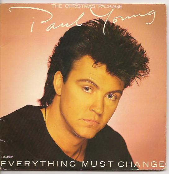 Paul Young - Everything Must Change - Used Vinyl Record 7" image 1