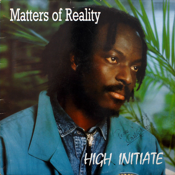 High Initiate - Matters Of Reality - Used Vinyl Record image 1