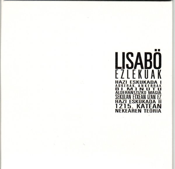 Lisabo - Ezlekuak - CD image 1