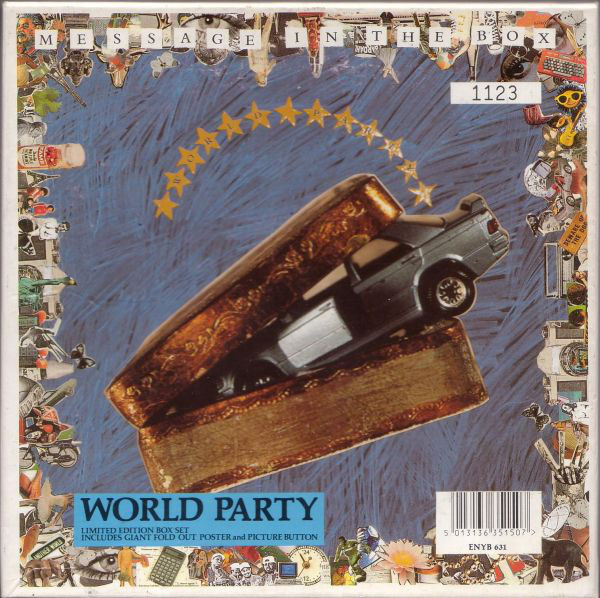 World Party - Message In The Box - Used Vinyl Record 7" image 1