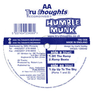 Humble Munk - Off The Ramp - Used Vinyl Record 12" image 1