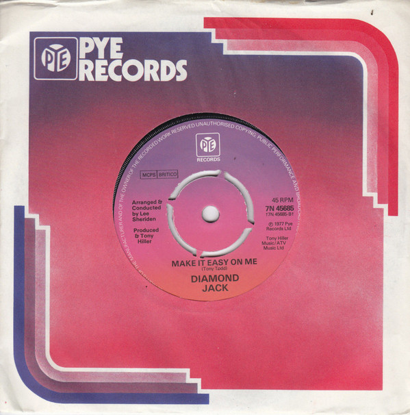 Diamond Jack - Judy Judy - Used Vinyl Record 7" image 1