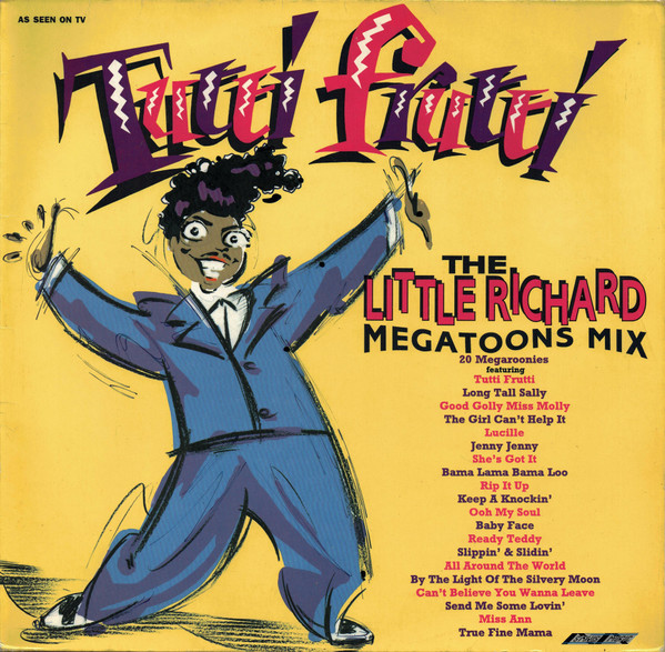 Little Richard - Tutti Frutti - The  Megatoons Mix - Used Vinyl Record image 1