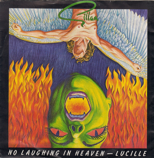 Gillan - No Laughing In Heaven / Lucille - Used Vinyl Record 7" image 1