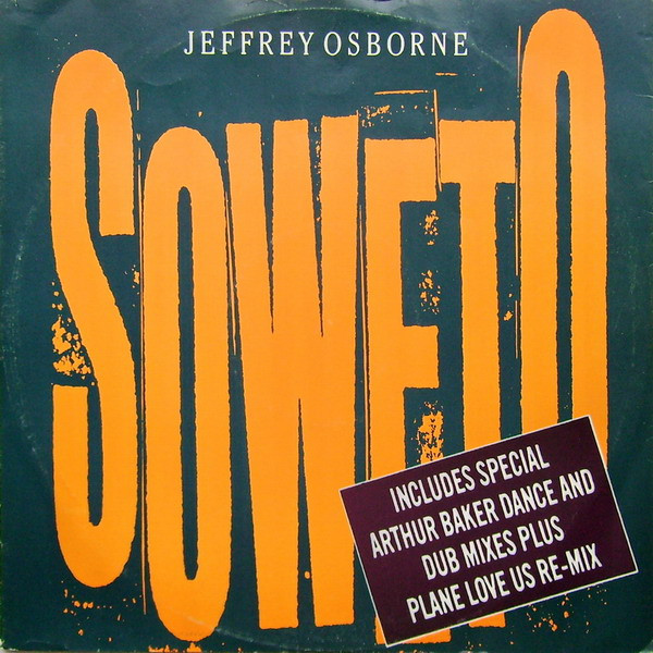 Jeffrey Osborne - Soweto - Used Vinyl Record 12" image 1