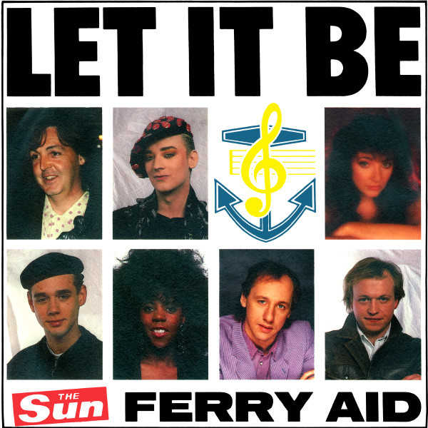 Ferry Aid - Let It Be - Used Vinyl Record 7" image 1