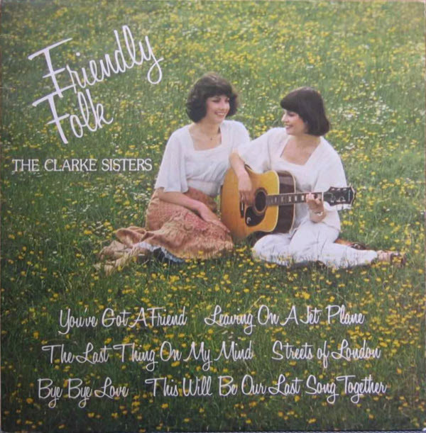 Clarke Sisters - Friendly Folk - Used Vinyl Record image 1