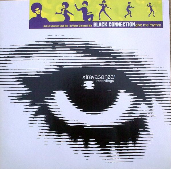 Black Connection - Give Me Rhythm - Used Vinyl Record 12" image 1