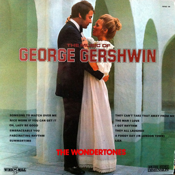 Wondertones - Music Of George Gershwin - Used Vinyl Record image 1