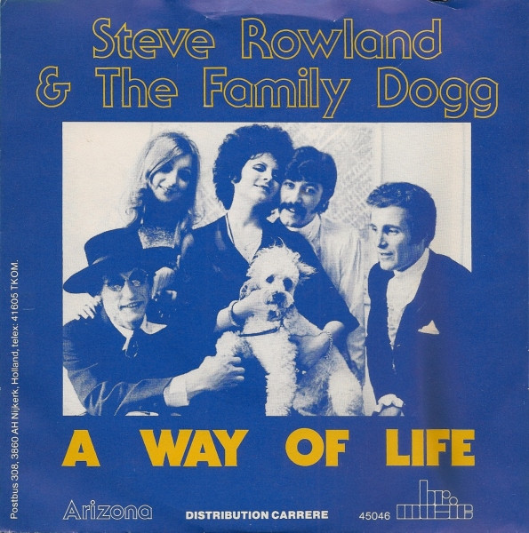 Steve Rowland - A Way Of Life - Used Vinyl Record 7" image 1