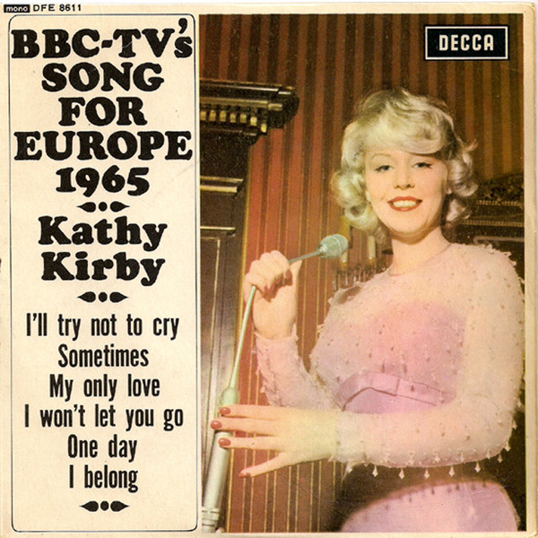 Kathy Kirby - BBC-TV's Song For Europe 1965 - Used Vinyl Record 7" image 1