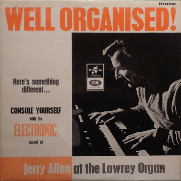 Jerry Allen - Well Organised! - Used Vinyl Record image 1