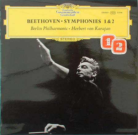 Ludwig van Beethoven - Symphonies 1 & 2 - Used Vinyl Record image 1
