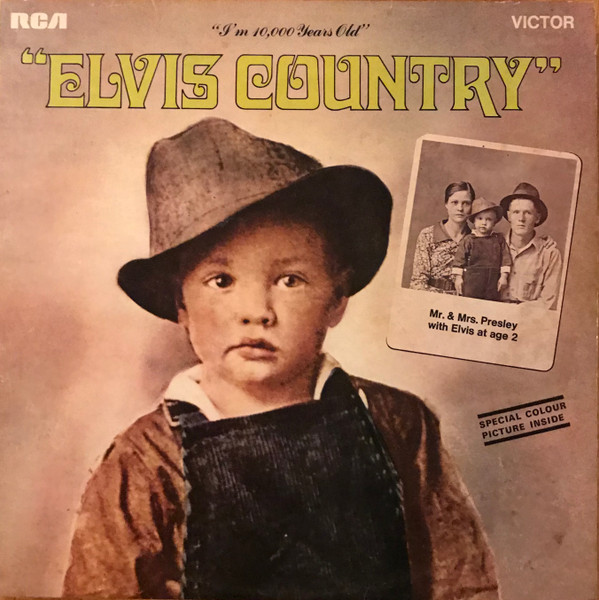 Elvis Presley - Elvis Country (I'm 10,000 Years Old) - Used Vinyl Recor image 1