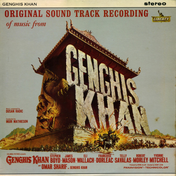 Dušan Radic - Genghis Khan - Original Sound Track Recording - Used Vin image 1