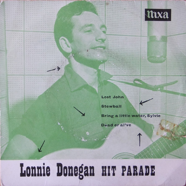 Lonnie Donegan's Ski - Lonnie Donegan Hit Parade - Used Vinyl Record image 1