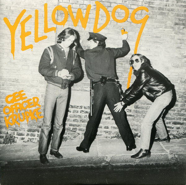 Yellow Dog - Gee Officer Krupke - Used Vinyl Record 7" image 1