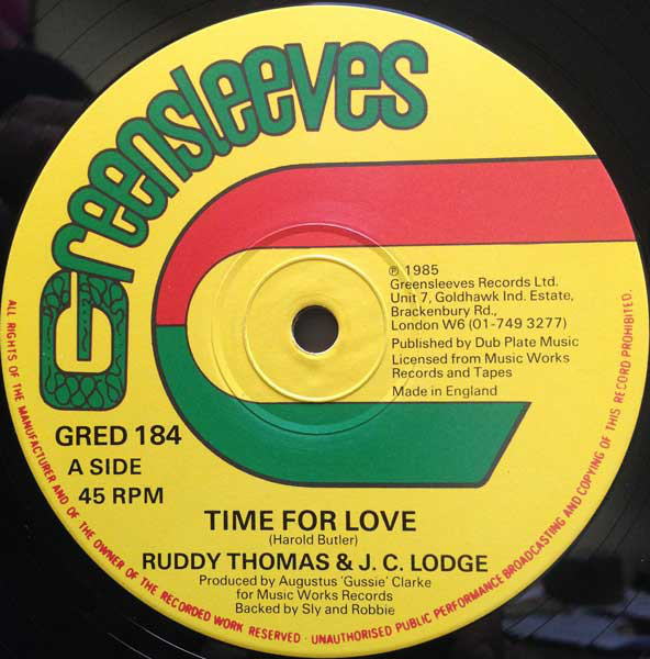 Time For Love / In The Summer Time