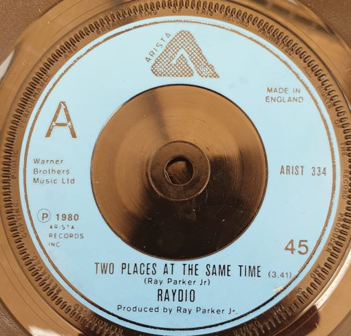 Raydio - Two Places At The Same Time - Used Vinyl Record 7" image 1