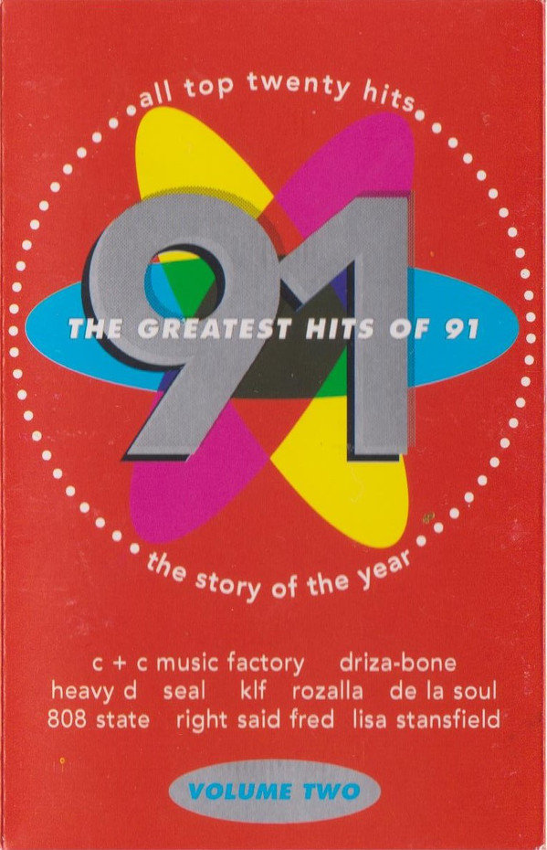 Various - Greatest Hits Of 91 Volume Two - Used Cassette image 1