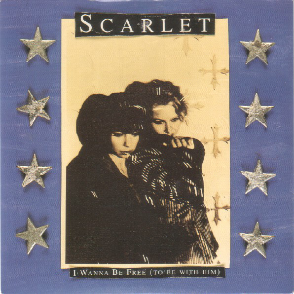 Scarlet - I Wanna Be Free (To Be With Him) - Used Vinyl Record 7" image 1