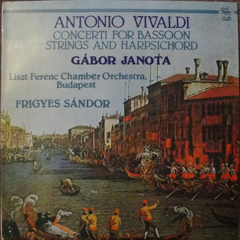Antonio Vivaldi - 5 Concerti For Bassoon, Strings & Harpsichord - Use image 1