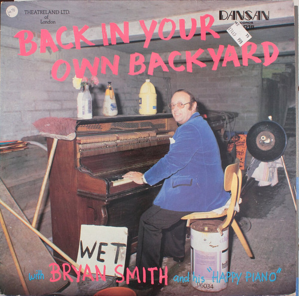 Bryan Smith - Back In Your Own Backyard - Used Vinyl Record image 1