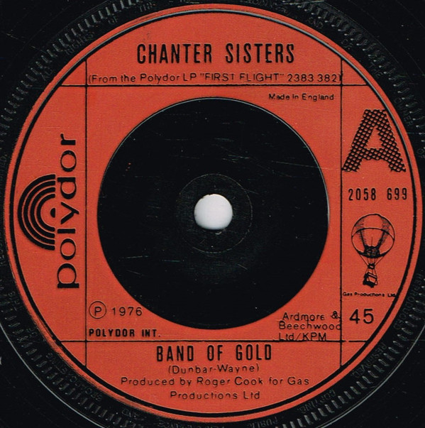 Chanter Sisters - Band Of Gold - Used Vinyl Record 7" image 1