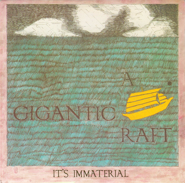 It's Immaterial - A Gigantic Raft - Used Vinyl Record 7" image 1
