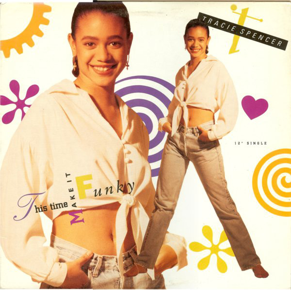 Tracie Spencer - This Time Make It Funky - Used Vinyl Record 7" image 1