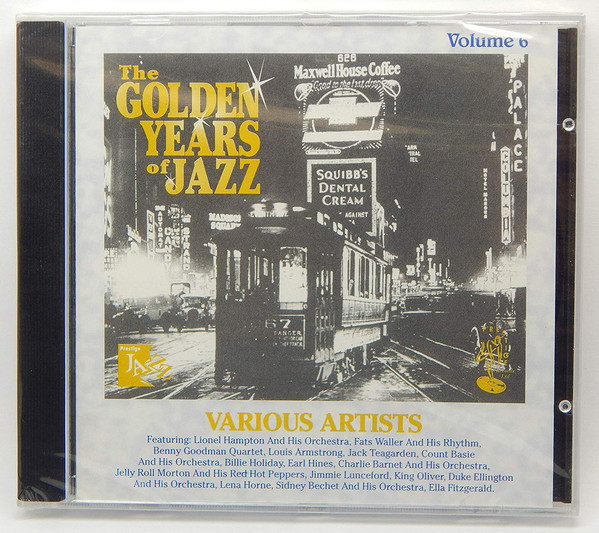 Various - Golden Years Of Jazz - Volume 6 - Used CD image 1