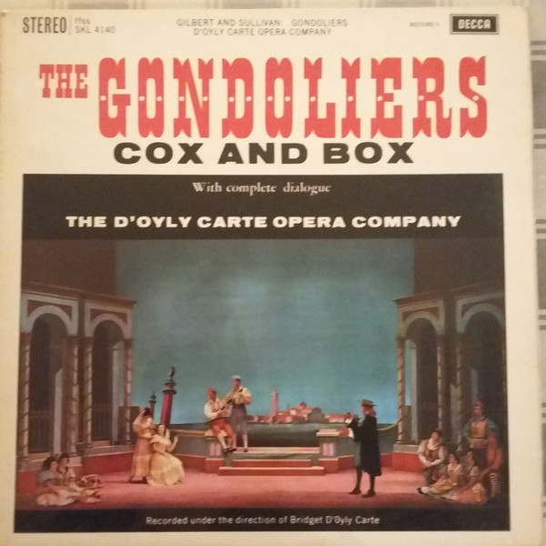 The Gondoliers (Record 3)