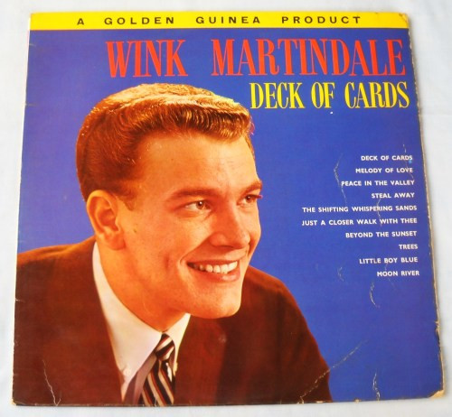 Wink Martindale - Deck Of Cards - Used Vinyl Record image 1