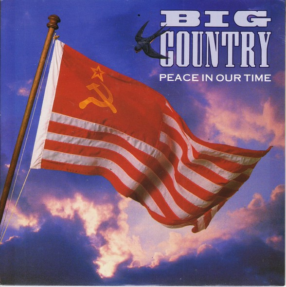 Big Country - Peace In Our Time - Used Vinyl Record 7" image 1