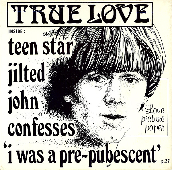 Jilted John - True Love - Used Vinyl Record 7" image 1