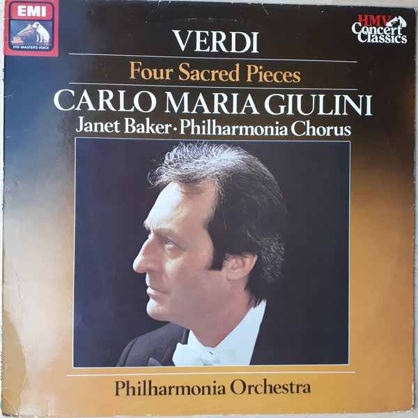 Giuseppe Verdi - Four Sacred Pieces (Quattro Pezzi Sacri) - Used Vinyl image 1