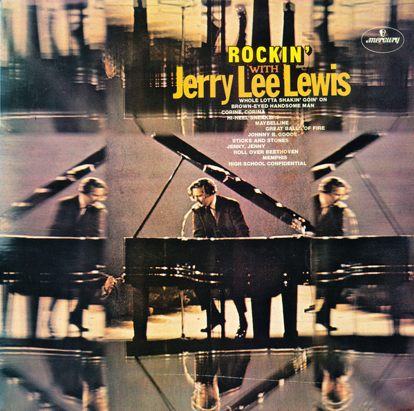 Jerry Lee Lewis - Rockin' With - Used Vinyl Record image 1