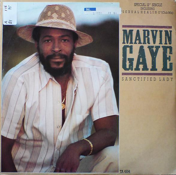 Marvin Gaye - Sanctified Lady - Used Vinyl Record 12" image 1