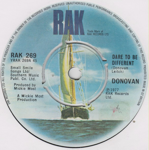 Donovan - Dare To Be Different - Used Vinyl Record 7" image 1
