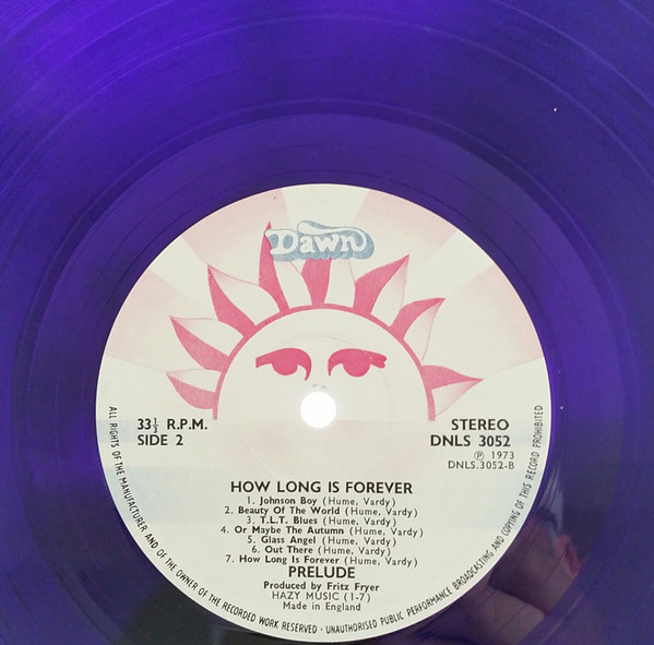 Prelude - How Long Is Forever - Used Vinyl Record image 1