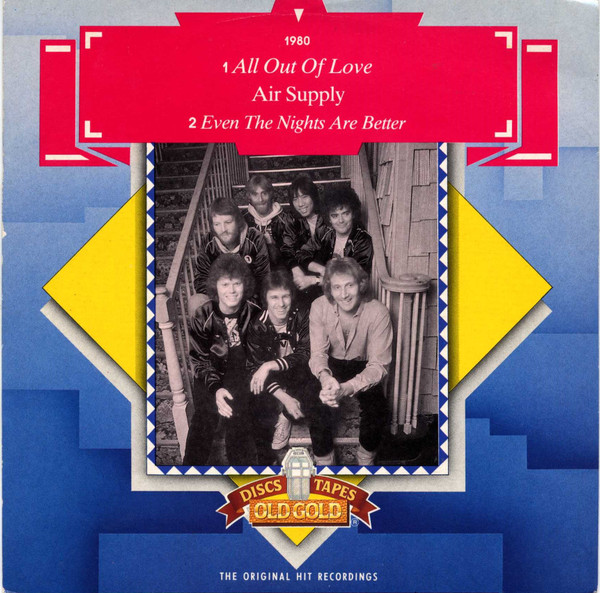 Air Supply - All Out Of Love / Even The Nights Are Better - Used Vinyl image 1