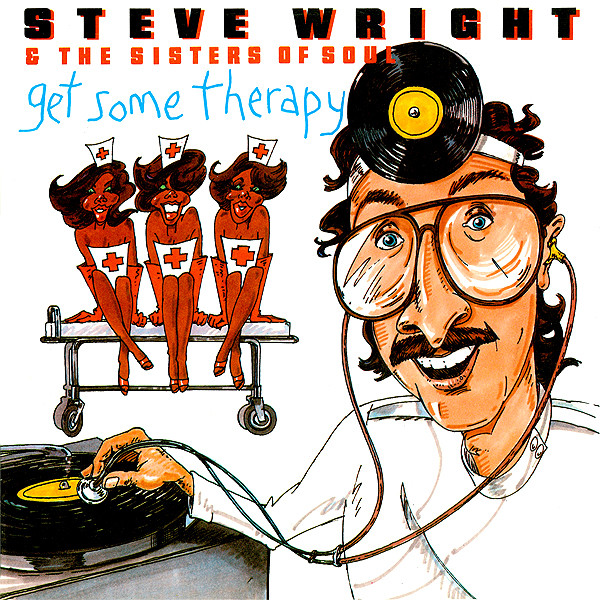 Steve Wright And The - Get Some Therapy - Used Vinyl Record 7" image 1