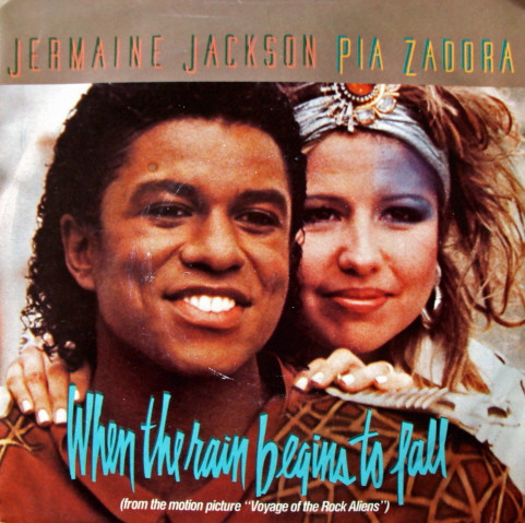 Jermaine Jackson - When The Rain Begins To Fall - Used Vinyl Record 7 image 1