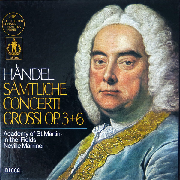 Georg Friedrich Hand - Samtliche Concerti Grossi Op. 3+6 - Used Vinyl image 1