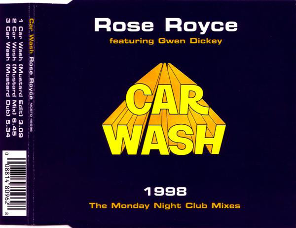 Car Wash 1998 (The Monday Night Club Mixes)