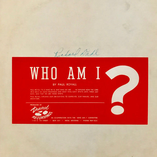 Who Am I?