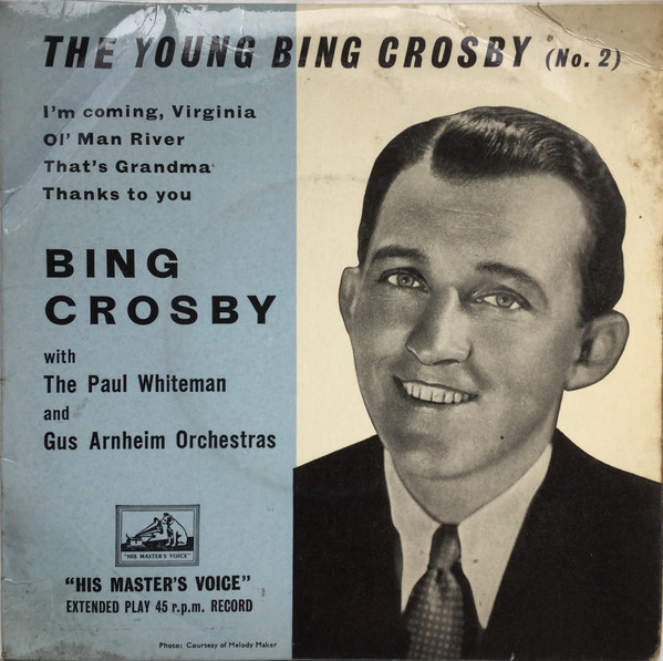 Bing Crosby - Young  (No.2) - Used Vinyl Record 7" image 1