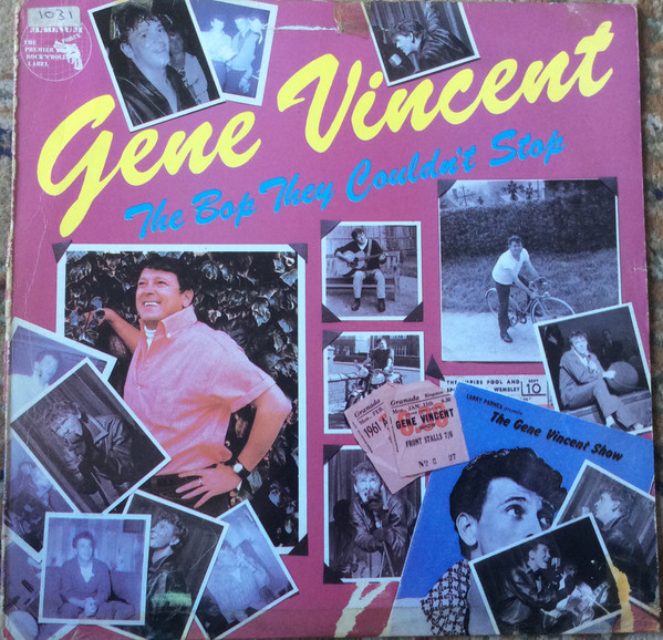 Gene Vincent - Bop They Couldn't Stop - Used Vinyl Record image 1